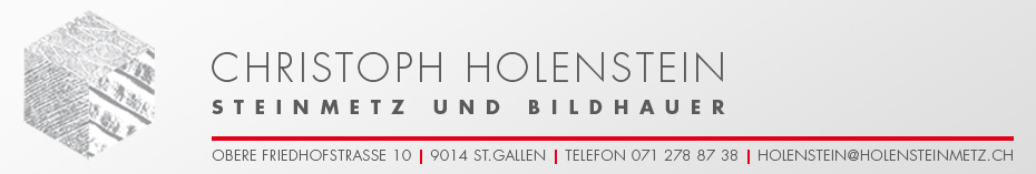 Logo Christoph Holenstein - Steinmetz & Bildhauer